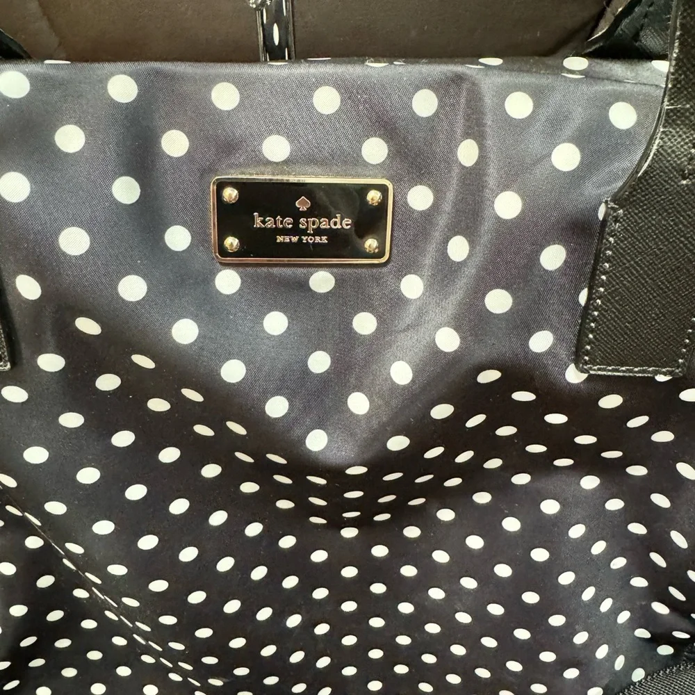 Kate Spade Taden Blake Avenue Diamond Polka Dot Baby Bag